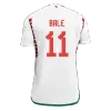 BALE #11 New Wales Jersey 2022 Away Soccer Shirt World Cup - camisetasdefutbol