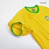 Vintage Brazil Jersey 1970 Home Soccer Shirt - camisetasdefutbol