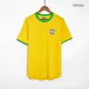 Vintage Brazil Jersey 1970 Home Soccer Shirt - camisetasdefutbol