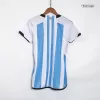 MESSI #10 New Argentina Three Stars Jersey 2022 Home Soccer Shirt Women World Cup - camisetasdefutbol