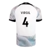 VIRGIL #4 New Liverpool Jersey 2022/23 Away Soccer Shirt Authentic Version - camisetasdefutbol