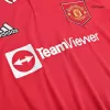 New Manchester United Jersey 2022/23 Home Soccer Long Sleeve Shirt - camisetasdefutbol