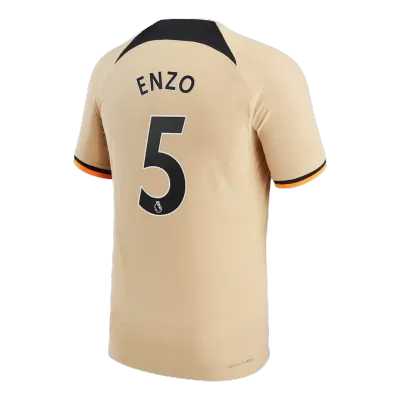 ENZO #5 New Chelsea Jersey 2022/23 Third Away Soccer Shirt Authentic Version - camisetasdefutbol