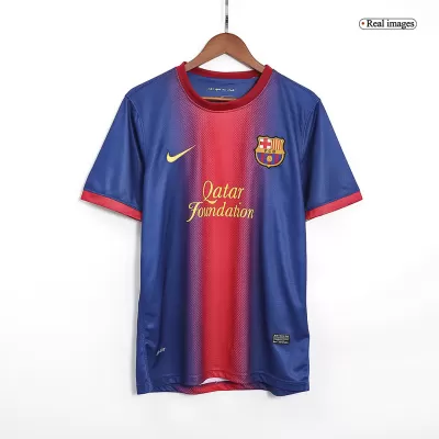 Vintage Barcelona Jersey 2012/13 Home Soccer Shirt - camisetasdefutbol