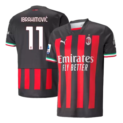 IBRAHIMOVIĆ #11 New AC Milan Jersey 2022/23 Home Soccer Shirt - camisetasdefutbol