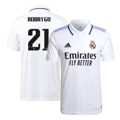 RODRYGO #21 New Real Madrid Jersey 2022/23 Home Soccer Shirt - camisetasdefutbol