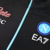 New Napoli Training Hoodie Kit (Top+Pants) 2022/23 Black - camisetasdefutbol