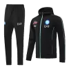 New Napoli Training Hoodie Kit (Top+Pants) 2022/23 Black - camisetasdefutbol