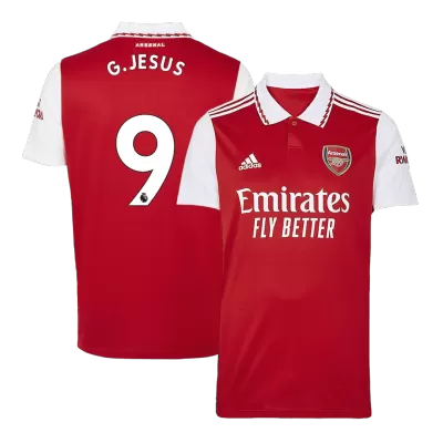 G.JESUS #9 New Arsenal Jersey 2022/23 Home Soccer Shirt - camisetasdefutbol