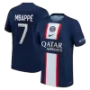 MBAPPÉ #7 New PSG Jersey 2022/23 Home Soccer Shirt Authentic Version - camisetasdefutbol