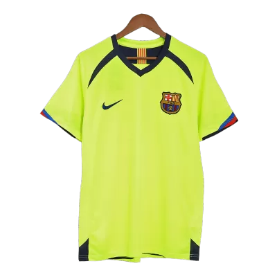 Vintage Barcelona Jersey 2005/06 Away Soccer Shirt - camisetasdefutbol