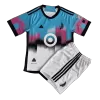 Minnesota United FC Kids Kit 2023 Away (Shirt+Shorts) - camisetasdefutbol