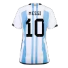 MESSI #10 New Argentina Three Stars Jersey 2022 Home Soccer Shirt Women World Cup - camisetasdefutbol