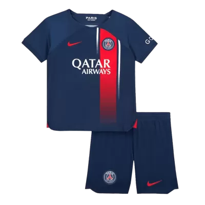 PSG Kids Kit 2023/24 Home (Shirt+Shorts) - camisetasdefutbol