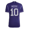 MESSI #10 New Argentina Three Stars Jersey 2022 Away Soccer Shirt Women World Cup - camisetasdefutbol