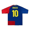 MESSI #10 Vintage Barcelona Jersey 2008/09 Home Soccer Shirt Long Sleeve - UCL Final - camisetasdefutbol