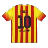 MESSI #10 Vintage Barcelona Jersey 2013/14 Away Soccer Shirt - camisetasdefutbol