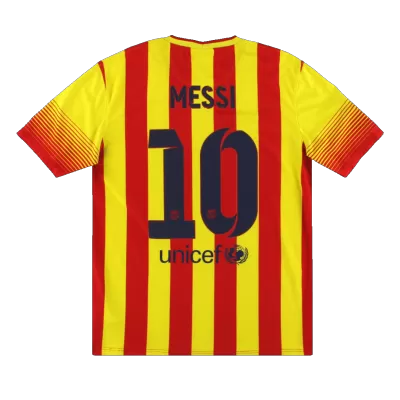 MESSI #10 Vintage Barcelona Jersey 2013/14 Away Soccer Shirt - camisetasdefutbol