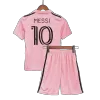 MESSI #10 Inter Miami CF Kids Kit 2023 Home (Shirt+Shorts) - camisetasdefutbol