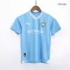 Manchester City Kids Kit 2023/24 Home (Shirt+Shorts) - camisetasdefutbol