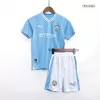 Manchester City Kids Kit 2023/24 Home (Shirt+Shorts) - camisetasdefutbol