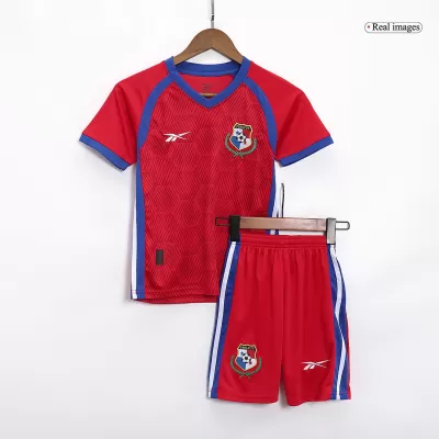 Panama Kids Kit 2023 Home (Shirt+Shorts) - camisetasdefutbol