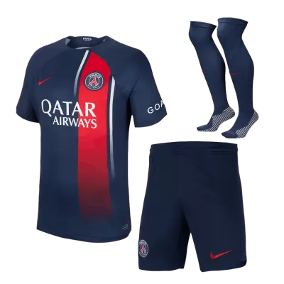 New PSG Soccer Kit 2023/24 Home (Shirt+Shorts+Socks) 
 - camisetasdefutbol