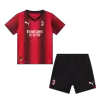 AC Milan Kids Kit 2023/24 Home (Shirt+Shorts) - camisetasdefutbol