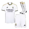 New Real Madrid Soccer Kit 2023/24 Home (Shirt+Shorts+Socks) 
 - camisetasdefutbol