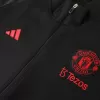 New Manchester United Training Kit (Top+Pants) 2023/24 Black - camisetasdefutbol