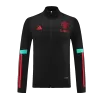 New Manchester United Training Kit (Top+Pants) 2023/24 Black - camisetasdefutbol