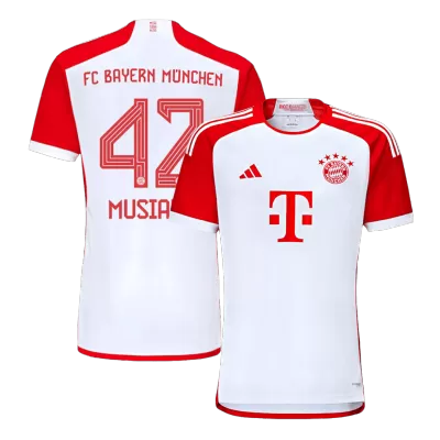 MUSIALA #42 New Bayern Munich Jersey 2023/24 Home Soccer Shirt - camisetasdefutbol