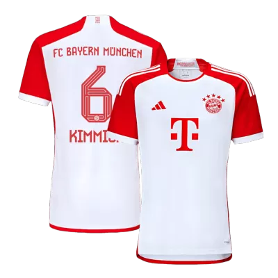 KIMMICH #6 New Bayern Munich Jersey 2023/24 Home Soccer Shirt - camisetasdefutbol