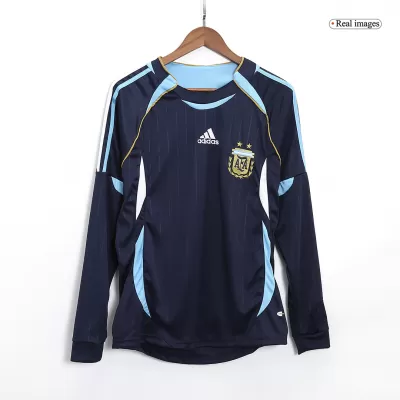 Vintage Argentina Jersey 2006 Away Soccer Shirt Long Sleeve - camisetasdefutbol