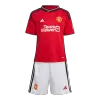 Manchester United Kids Kit 2023/24 Home (Jersey+Shorts) - camisetasdefutbol