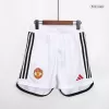 Manchester United Home Soccer Shorts 2023/24 - camisetasdefutbol