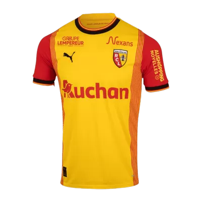 New RC Lens Jersey 2023/24 Home Soccer Shirt Authentic Version - camisetasdefutbol