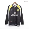 Vintage Borussia Dortmund Jersey 1995/96 Away Soccer Shirt Long Sleeve - camisetasdefutbol