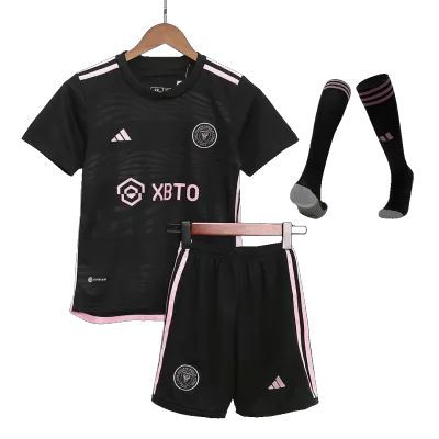 Inter Miami CF Kids Kit 2023/24 Away (Shirt+Shorts+Socks) - camisetasdefutbol