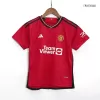 Manchester United Kids Kit 2023/24 Home (Jersey+Shorts) - camisetasdefutbol