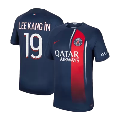 LEE KANG IN #19 New PSG Jersey 2023/24 Home Soccer Shirt - camisetasdefutbol