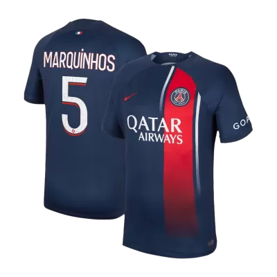 MARQUINHOS #5 New PSG Jersey 2023/24 Home Soccer Shirt - camisetasdefutbol