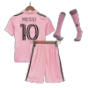 MESSI #10 Inter Miami CF Kids Kit 2023 Home (Shirt+Shorts+Socks) - camisetasdefutbol