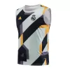 New Real Madrid Training Kit (Top+Pants) 2023/24 Gray&Black - camisetasdefutbol