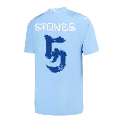 STONES #5 New Manchester City Jersey 2023/24 Home Soccer Shirt - camisetasdefutbol