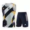 New Real Madrid Training Kit (Top+Pants) 2023/24 Gray&Black - camisetasdefutbol