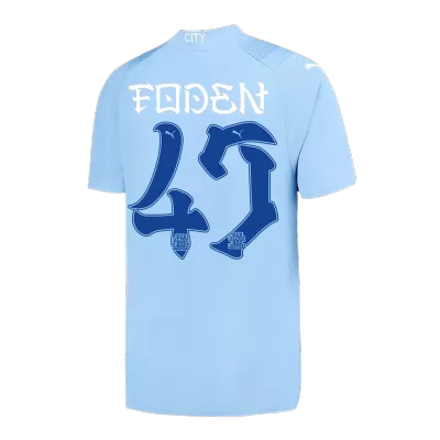 FODEN #47 New Manchester City Jersey 2023/24 Home Soccer Shirt - camisetasdefutbol