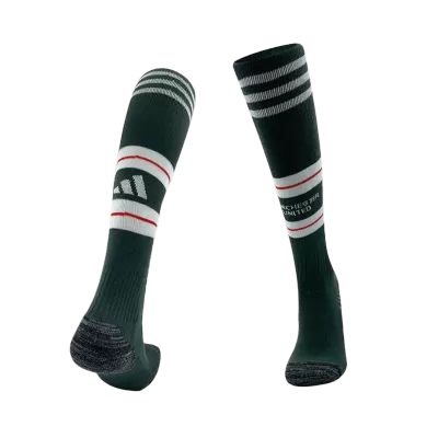 Manchester United Away Soccer Socks 2023/24 Kids - camisetasdefutbol