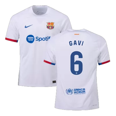 GAVI #6 New Barcelona Jersey 2023/24 Away Soccer Shirt Authentic Version - camisetasdefutbol