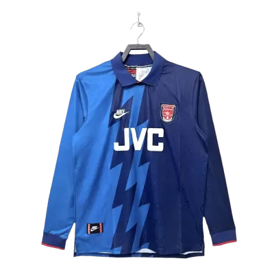 Vintage Arsenal Jersey 1995/96 Away Soccer Shirt Long Sleeve - camisetasdefutbol